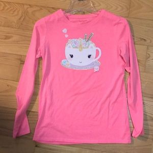 Pink kids long sleeve